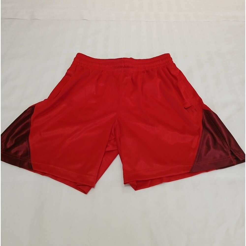 Nike Fly Dri Fit Loose Fit Red Athletic Basketball Shorts Women's Medium NEW